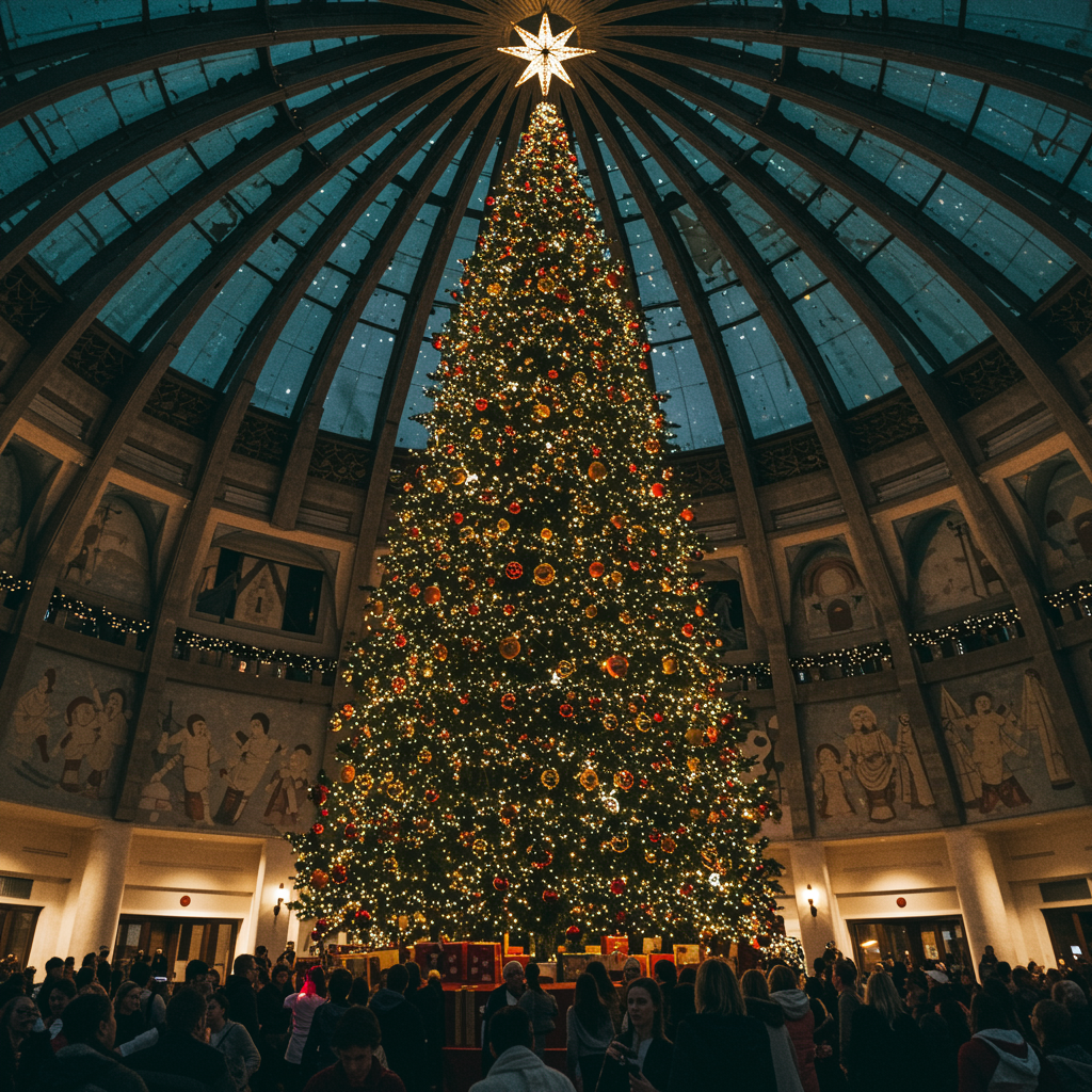 Christmas Tree Rockefeller Style