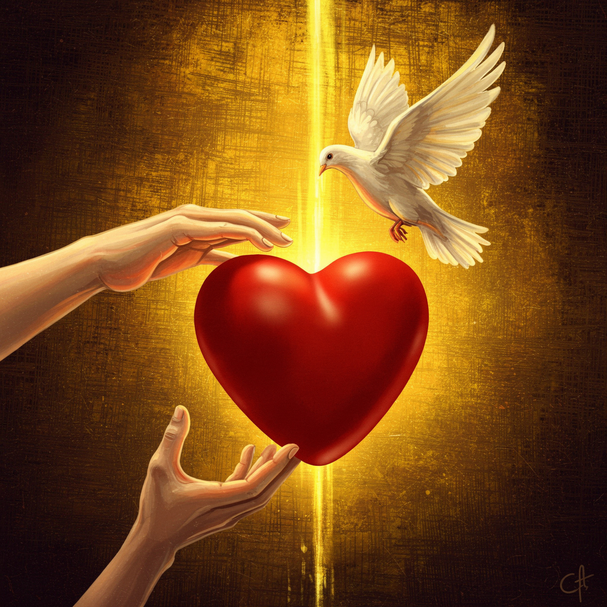 Holy Spirit Cleans Hearts