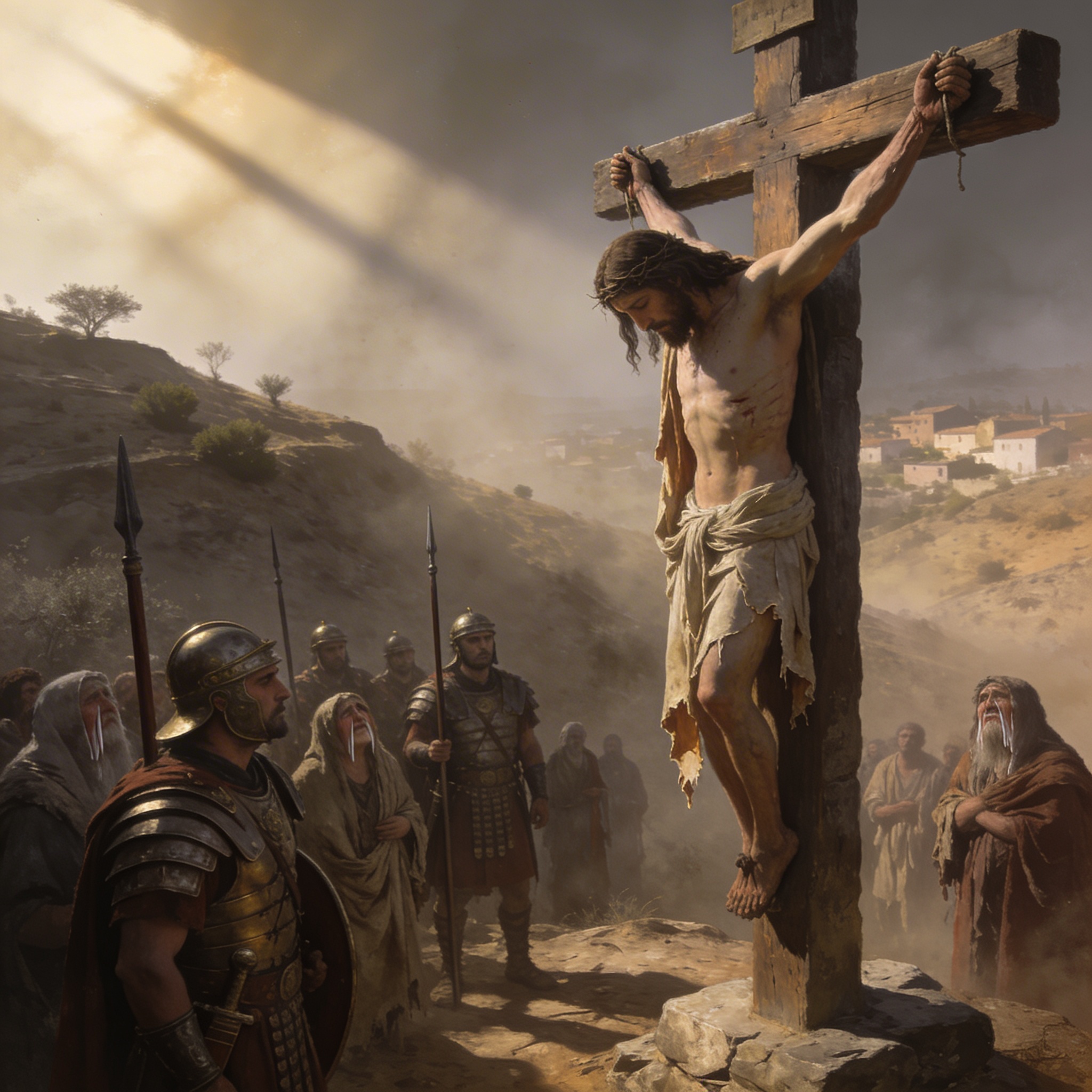 Jesus Dying to Forgive Us