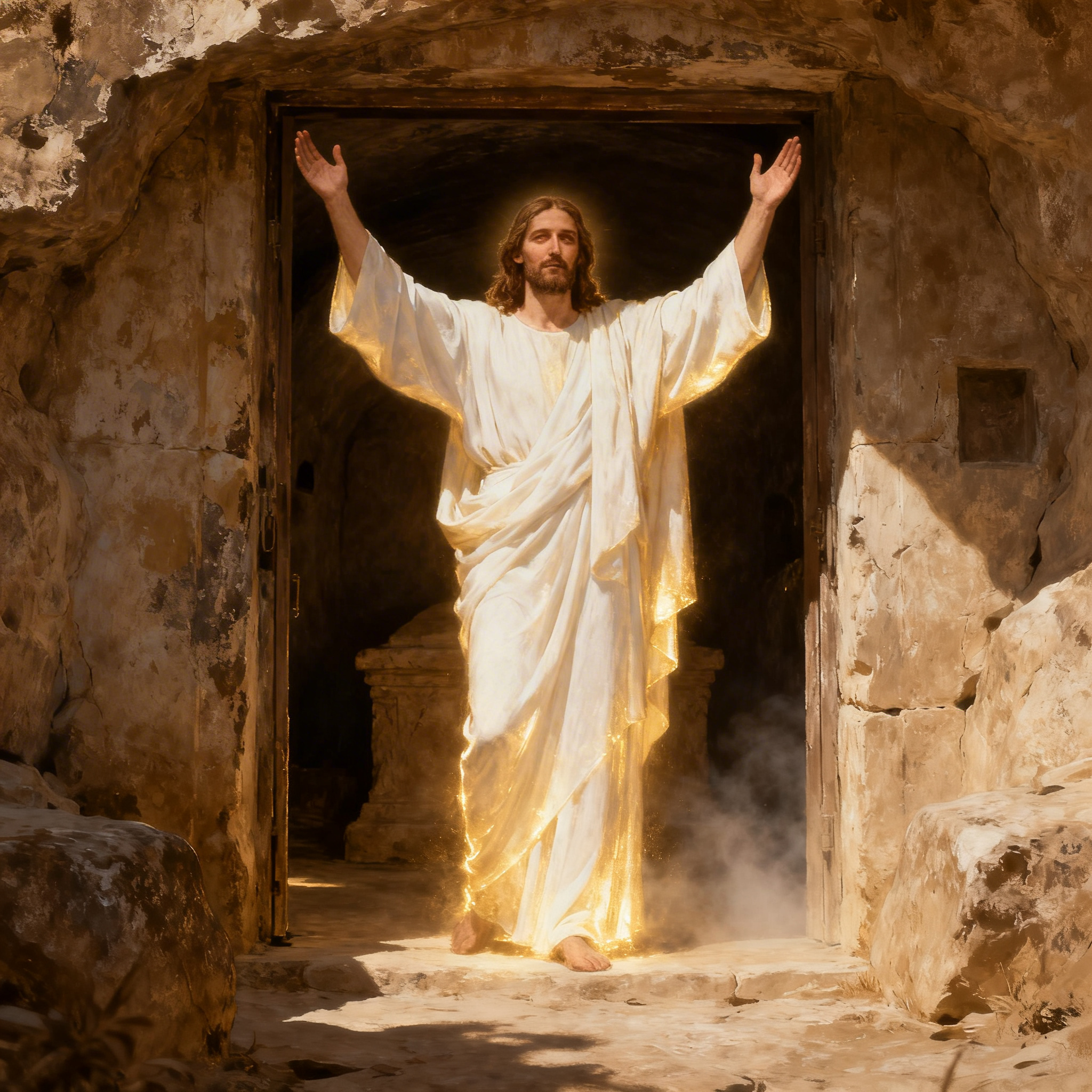 Jesus Rising from the Dead