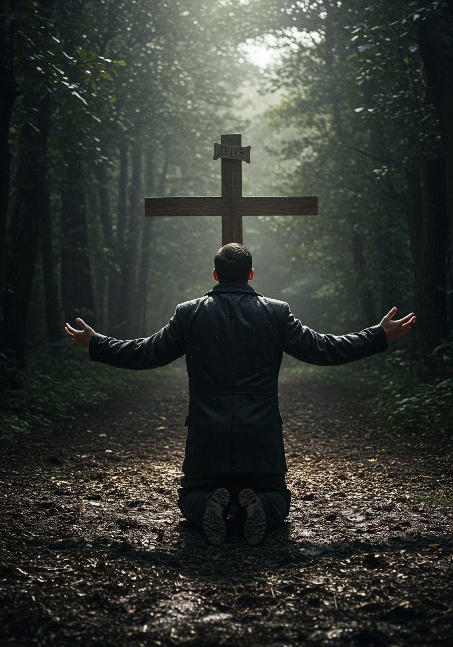 Man at the Foot of the Cross