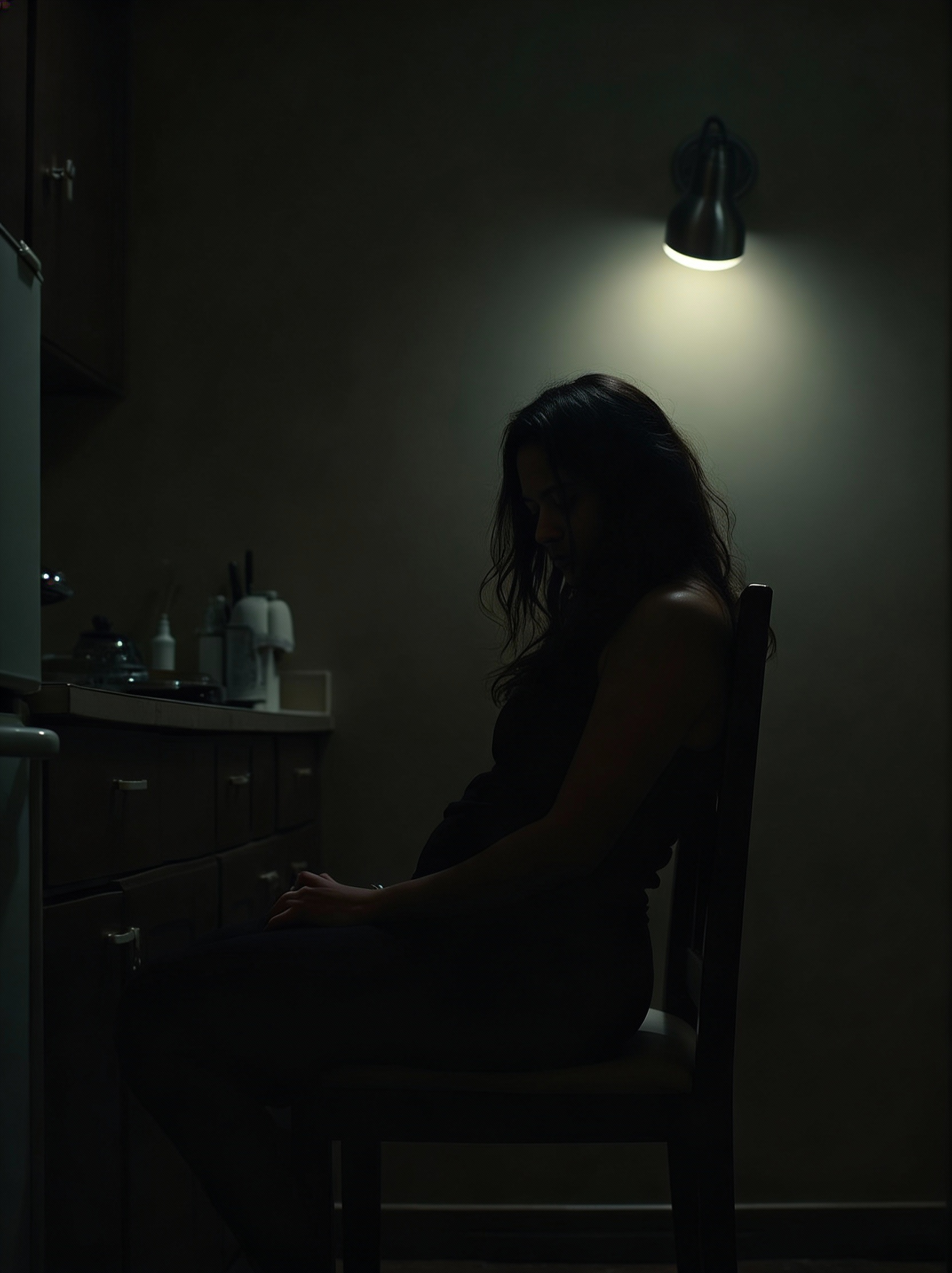 Discouraged Young Mother