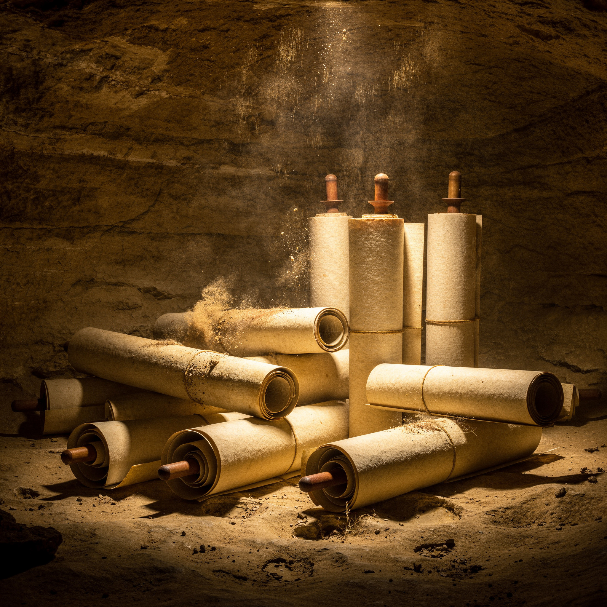 Scrolls in a Cave Scrolls in a Cave