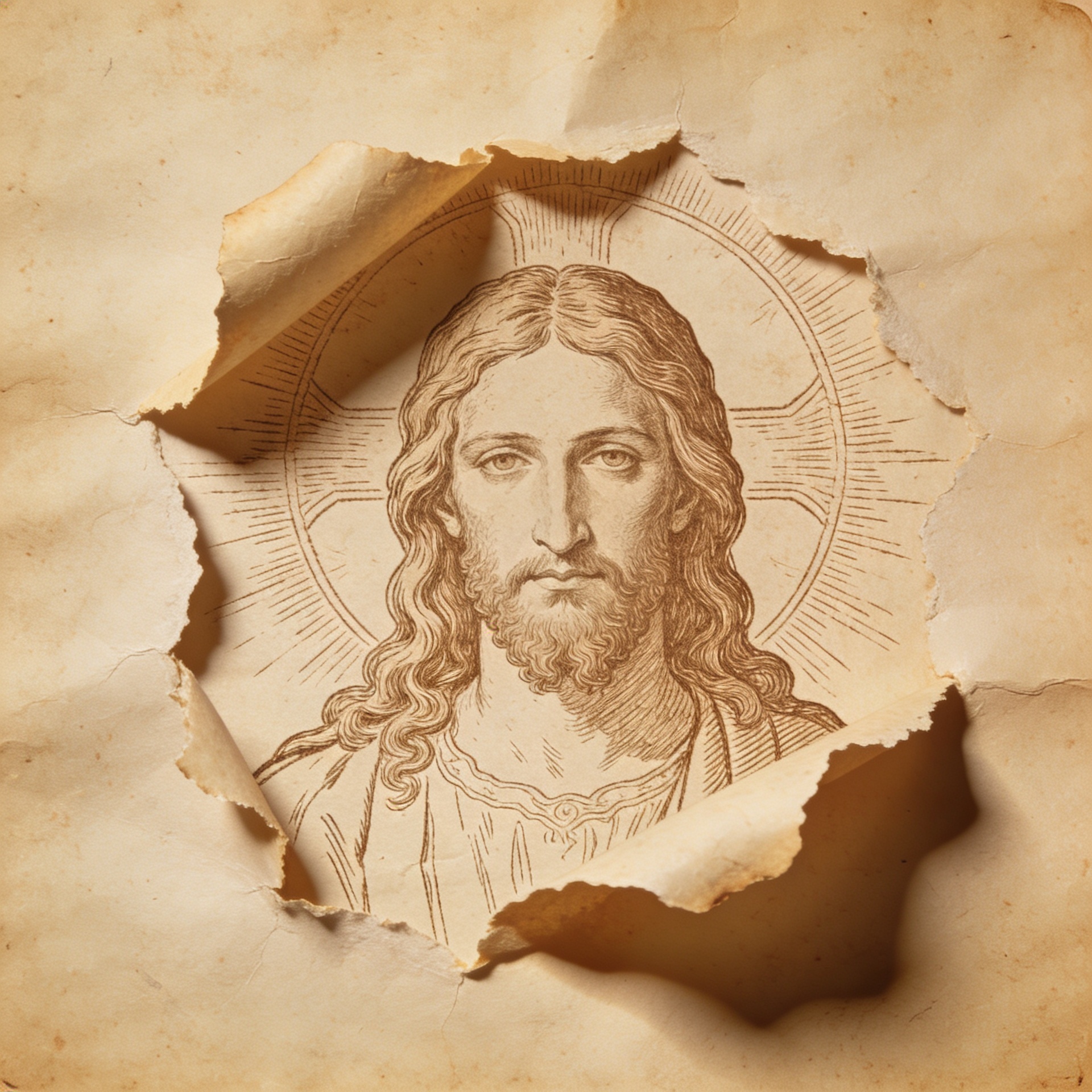 The Image of Jesus Christ Depicted Artistically