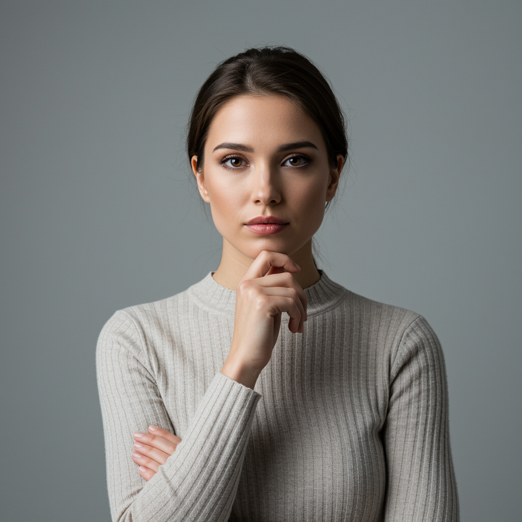 Thoughtful Young Woman