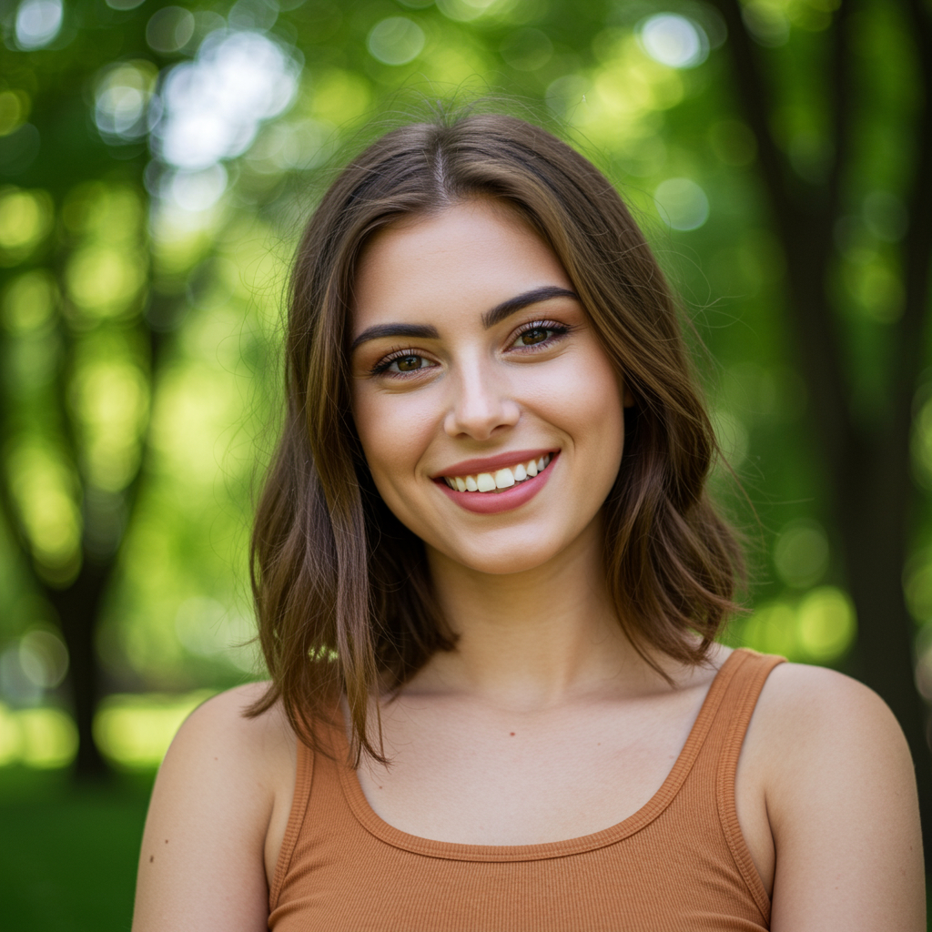 Woman Who Is Happy (Summer)